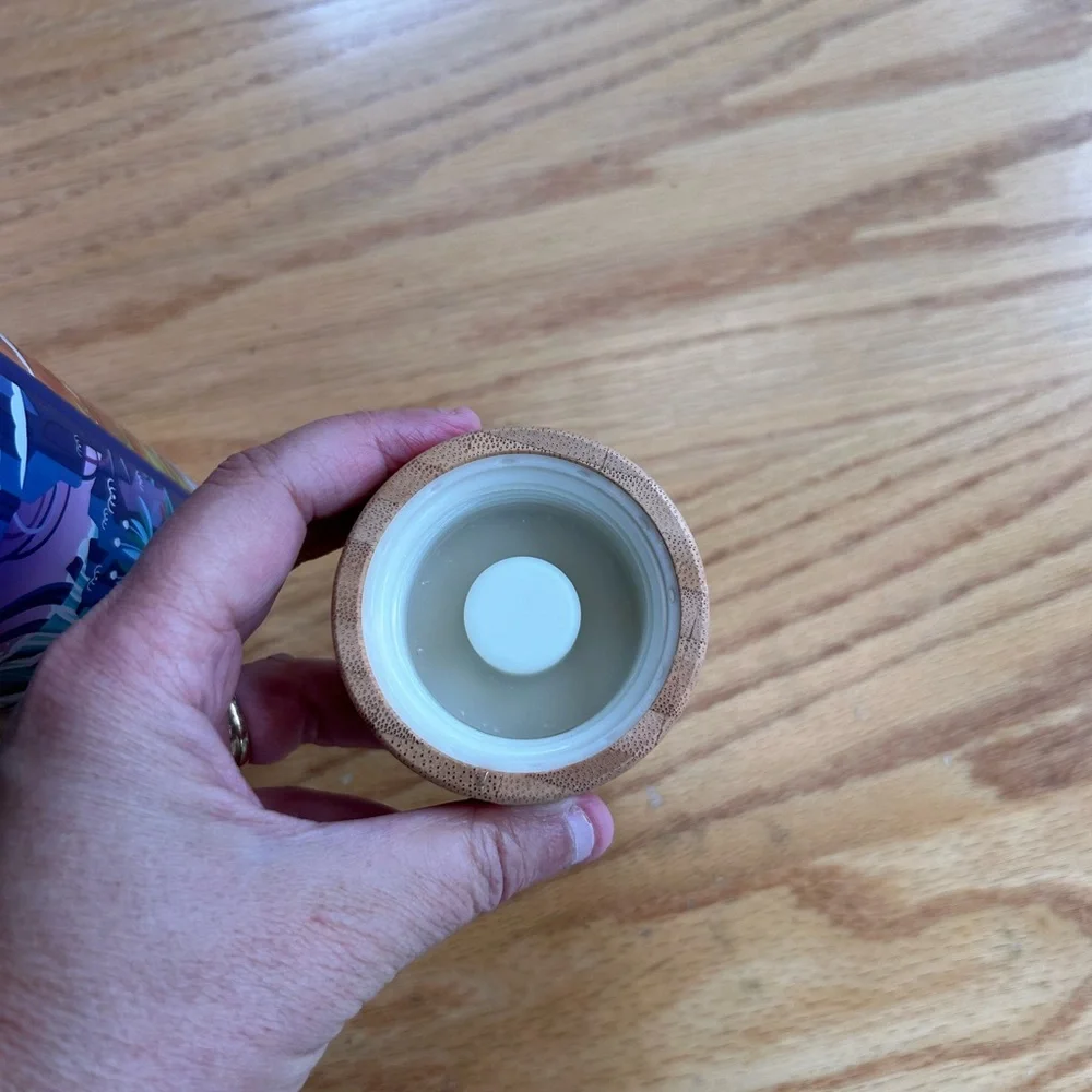 2022 Disney Parks Pandora World Of Avatar‎ Water Bottle Tumbler Faux Bamboo